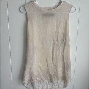 Raquel Allegra silk and rayon tank top size 1